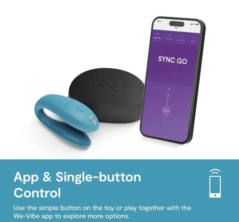 WE-VIBE SYNC GO TURQUOISE