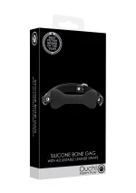 Ouch Silicone Bone Gag Black
