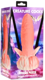 PEGASUS PECKER WINGED SILICONE DILDO