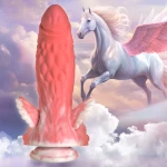 PEGASUS PECKER WINGED SILICONE DILDO
