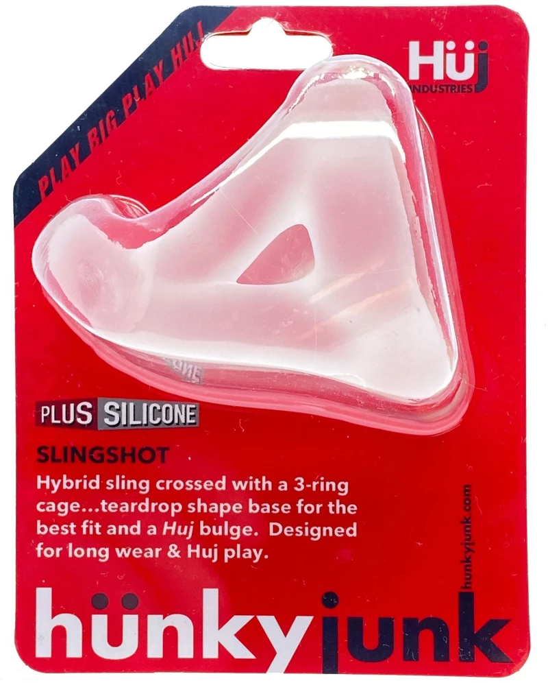 Slingshot Teardrop Cocksling Transparent