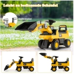 Παιδικός Εκσκαφέας Περπατούρα 88 x 30 x 49 cm Costway TQ10146YW