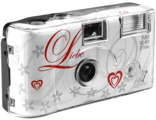 OEM Single use Camera Flash 400 27 Love white