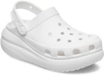 Γυναικείο Σαμπό Crocs Crush Clog Ανατομικό Χρώματος Λευκό 207521-100