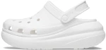 Γυναικείο Σαμπό Crocs Crush Clog Ανατομικό Χρώματος Λευκό 207521-100