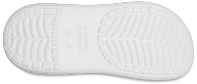 Γυναικείο Σαμπό Crocs Crush Clog Ανατομικό Χρώματος Λευκό 207521-100