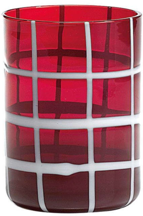 Ποτήρι Twiddle TW00111 350ml Red Zafferano Γυαλί