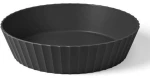 Μπωλ Σερβιρίσματος Hera L 25x6cm Carbon Black Blim+ Πολυπροπυλένιο