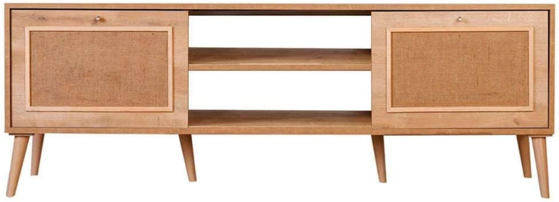 Έπιπλο Τηλεόρασης Jut 998VOW1161 180x41x55cm Natural