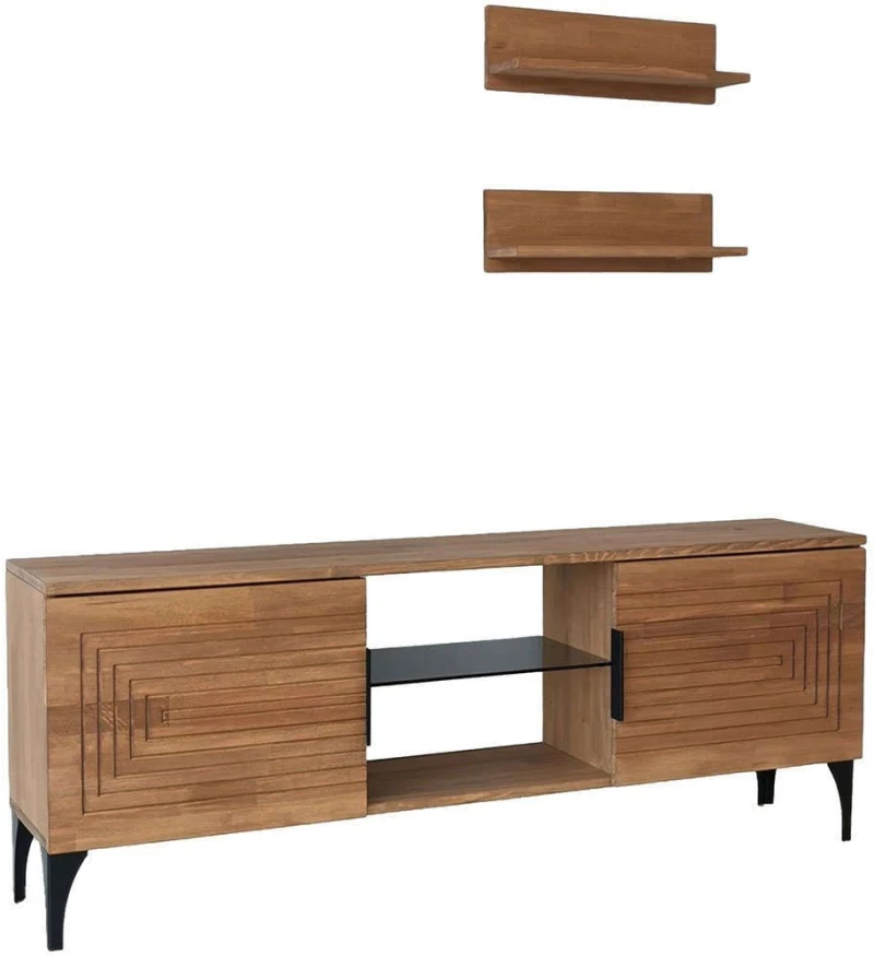 Σύνθεση Τηλεόρασης Joanne 552NOS1526 150x30x40cm Oak
