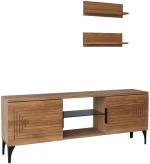 Σύνθεση Τηλεόρασης Joanne 552NOS1526 150x30x40cm Oak