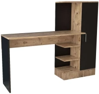Γραφείο 956LCS1108 152,3x40x120cm Anthracite-Oak