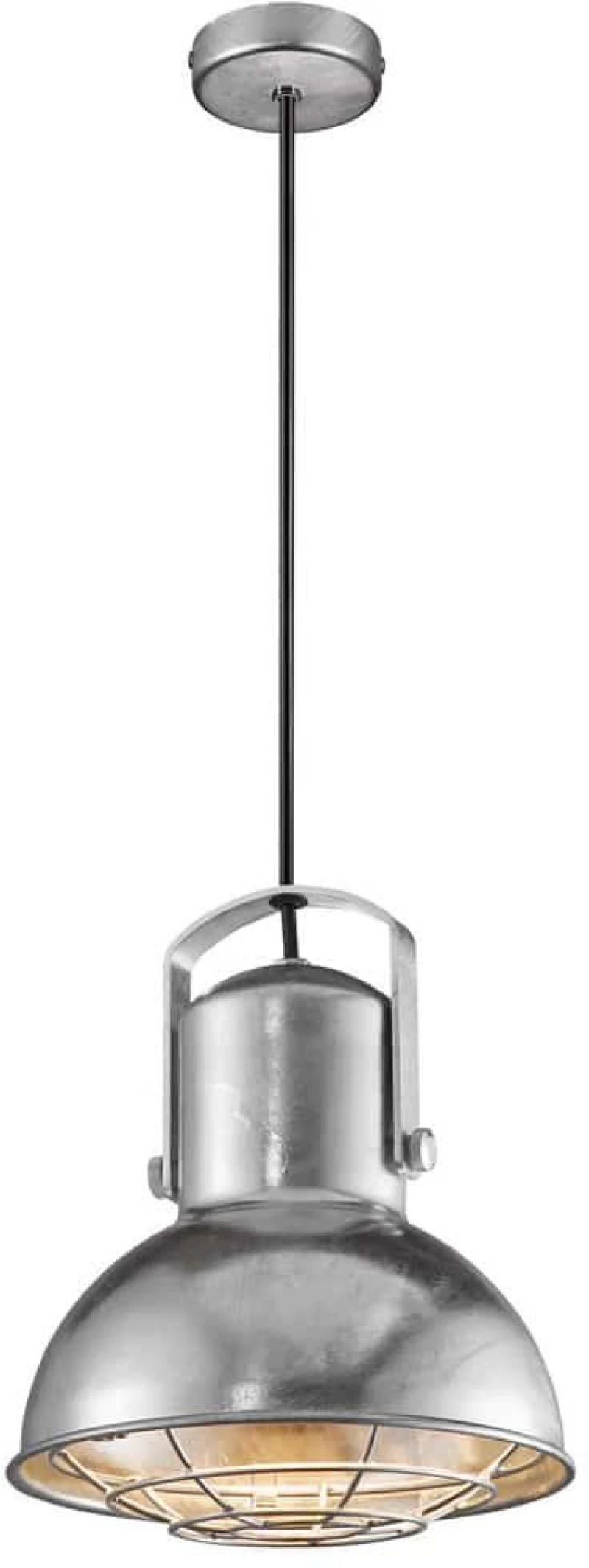 Φωτιστικό Οροφής Κρεμαστό Porter 21 2213033031 E27 25x21cm Galvanized Nordlux