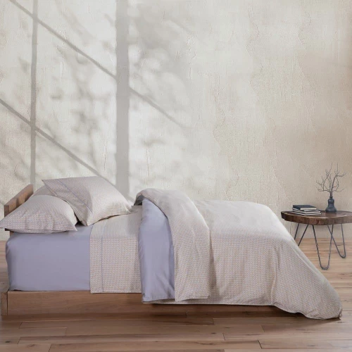 Σεντόνια Sterling (Σετ 4τμχ) Ecru Nef-Nef Υπέρδιπλο 240x270cm 100% Βαμβάκι