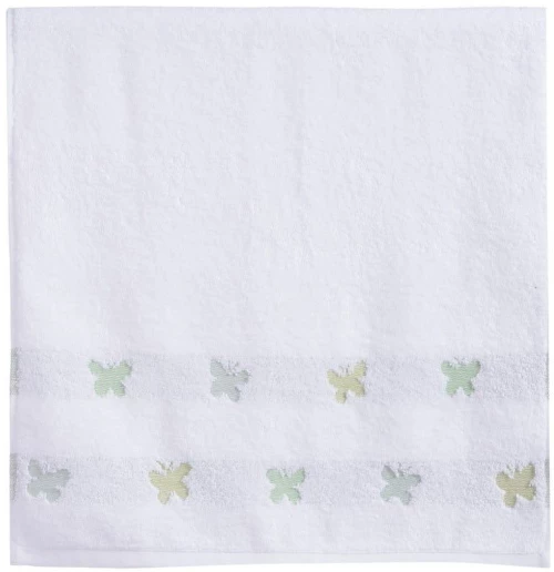 Πετσέτα Harmon White Nef-Nef Προσώπου 50x90cm 100% Βαμβάκι