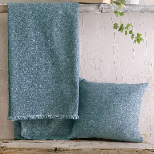 Ριχτάρι Tusca Blue Ρυθμός Τετραθέσιο 180x330cm Βαμβάκι-Πολυέστερ