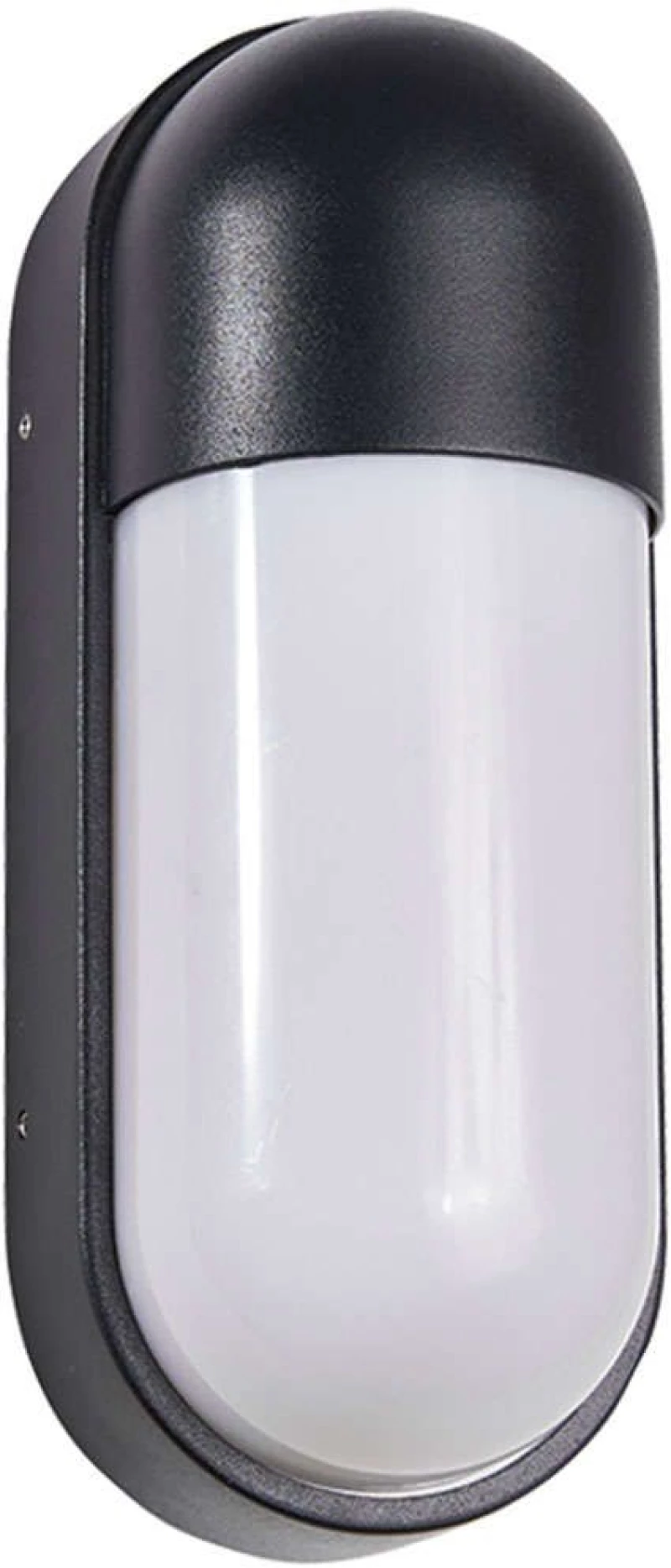 Φωτιστικό Τοίχου - Απλίκα E318 9,5x9x24cm Led 498lm 10W 3000K Black