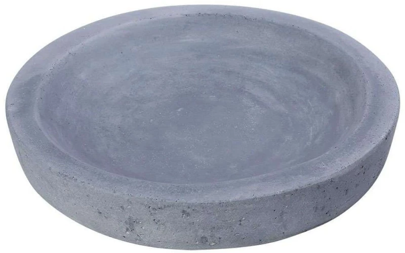 Διακοσμητικό Μπωλ TZU115 36x36x5cm Light Blue Espiel Τσιμέντο