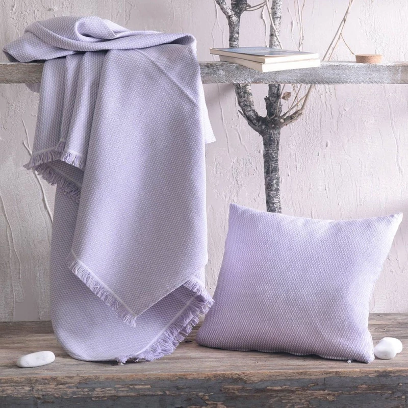 Ριχτάρι Utopia Lila Ρυθμός Πολυθρόνα 160x180cm Βαμβάκι-Πολυέστερ