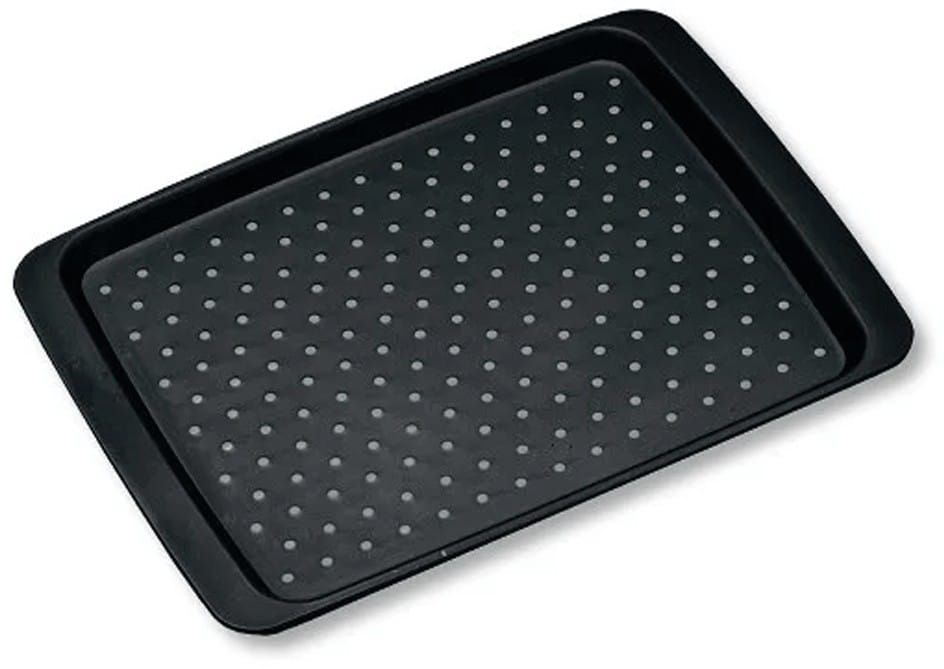 Δίσκος Σερβιρίσματος Αντιολισθητικός 77221 35x26x2cm Black Kesper Θερμοπλαστικό