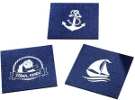 Σουβέρ Anchor/ship 42250 10cm Dark Blue Πολυέστερ
