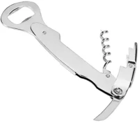 Ανοιχτήρι - Τιρμπουσόν Waiter's Two Steps Presto 420242 15cm Silver Tescoma Μέταλλο