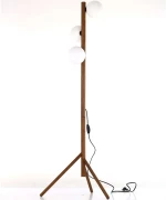 Φωτιστικό Δαπέδου Estera 16045 38x38x150cm 3xG9 8W Walnut-White TK Lighting