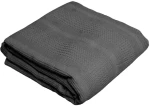 Κουβέρτα Βρεφική Αλέξα Πικέ Anthracite Viopros Αγκαλιάς 80x110cm 100% Βαμβάκι