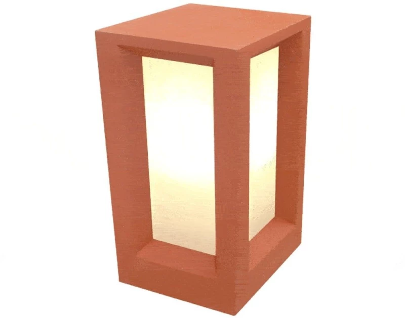 Φωτιστικό Κήπου MK039TC-330 33cm 2xE27 7W IP65 Terracotta Aca