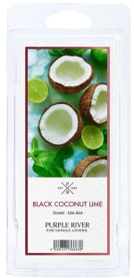 Αρωματική Μπάρα Wax Melt Black Coconut Lime A1459 50gr Multi Purple River Κερί Σόγιας