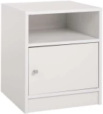 Κομοδίνο Malory HM2205.05 40x40x50cm White
