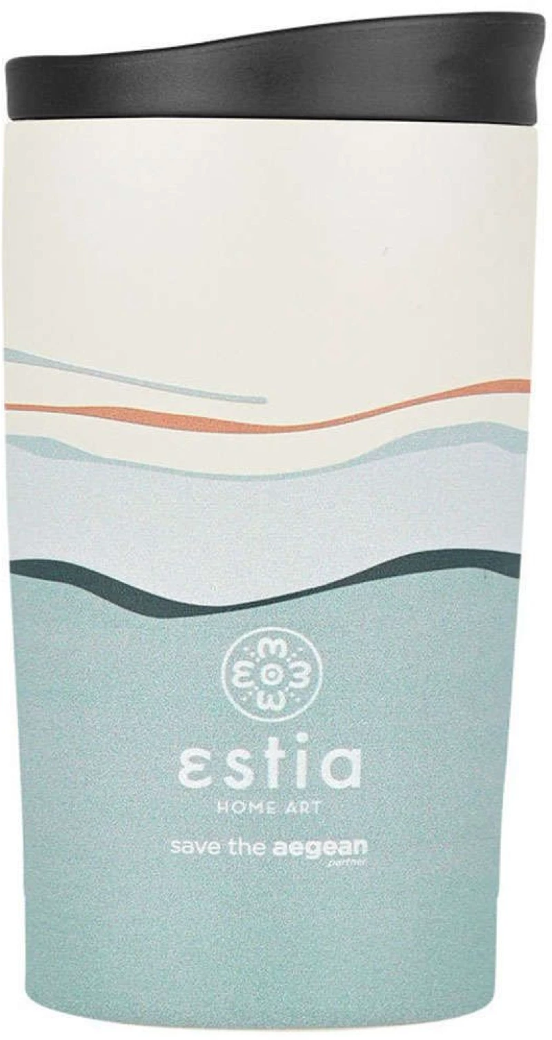 Ποτήρι - Θερμός Save The Aegean Ecozen Horizon 01-25618 350ml Multi Estia