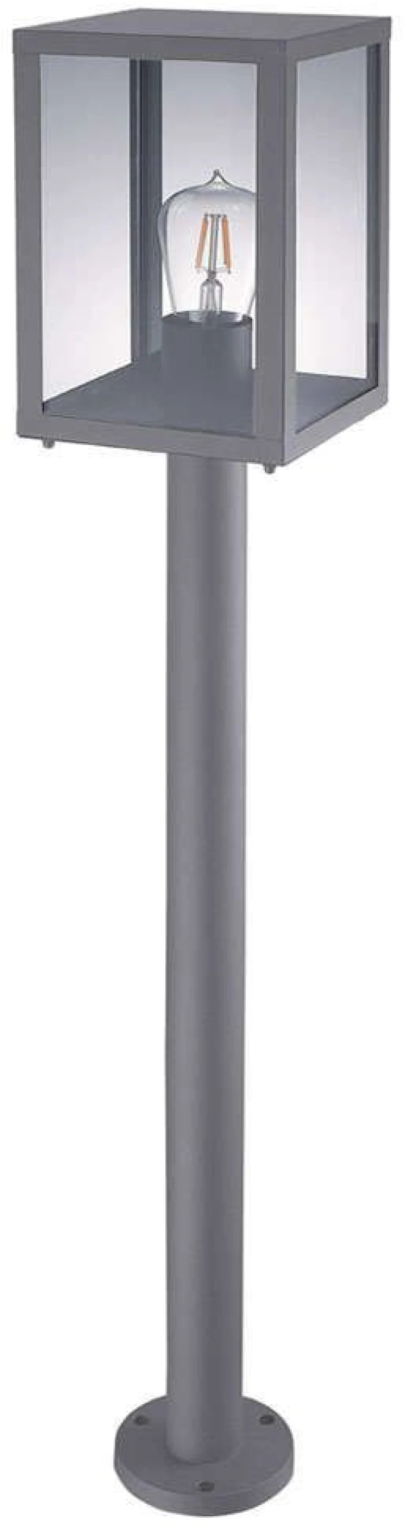 Φωτιστικό Δαπέδου Leon LEON1E27P 14,5x100cm 1xE27 60W IP44 Antracite Bot Lighting