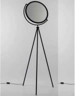 Φωτιστικό Δαπέδου Radar LED-RADAR-PT-NER 18W Led 45x170cm Black Luce Ambiente Design