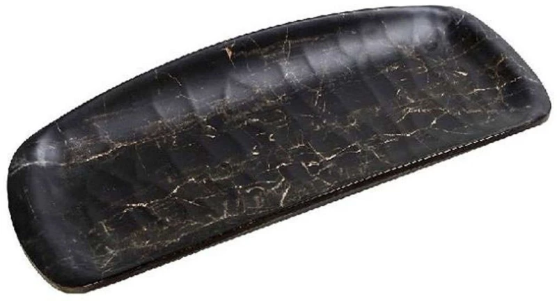 Πιατέλα Γόνδολα Pine HWM784K48-6 33,5x13,5cm Black Espiel Μελαμίνη