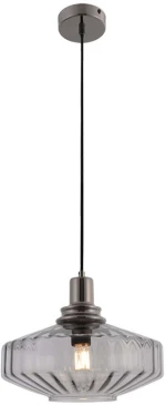 Φωτιστικό Οροφής 23012 Φ28x19,5cm 1xE27 40W Dark Grey