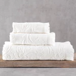 Πετσέτα Sienna Ecru Ρυθμός Σώματος 70x140cm 100% Βαμβάκι