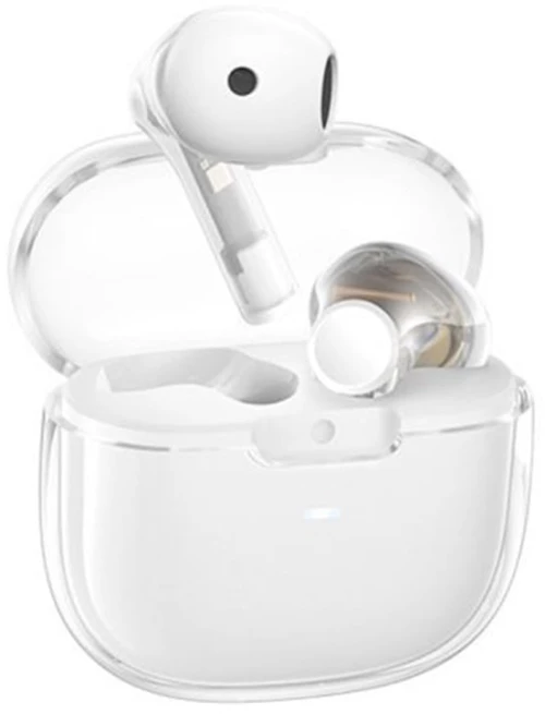 Ασύρματα Ακουστικά Bluetooth με Noise Cancellation και Θήκη Φόρτισης - Remax CozyBuds W18 Λευκό