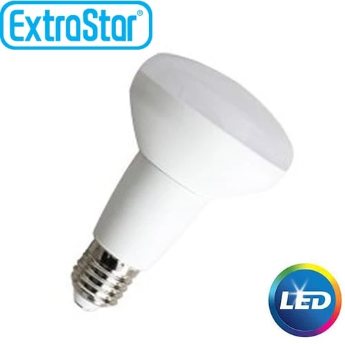 Λαμπτήρας LED ExtraStar R80 12W E27 με Θερμό Φως