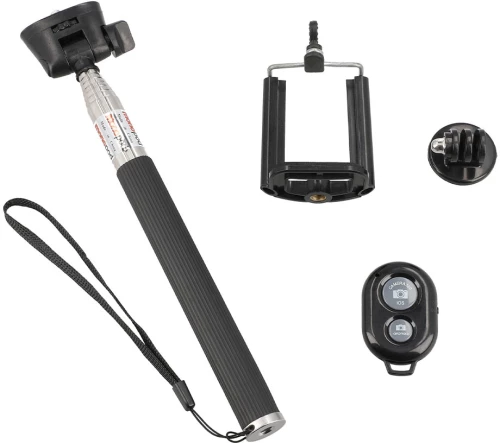 LAMTECH 3IN1 BLUETOOTH SELFIE-STICK FOR SMARTPHONES, ACTION CAMERAS AND DIGITAL CAMERAS