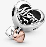 Κρεμαστό Pandora Σύμβολο με καρδιές Thank You Mum