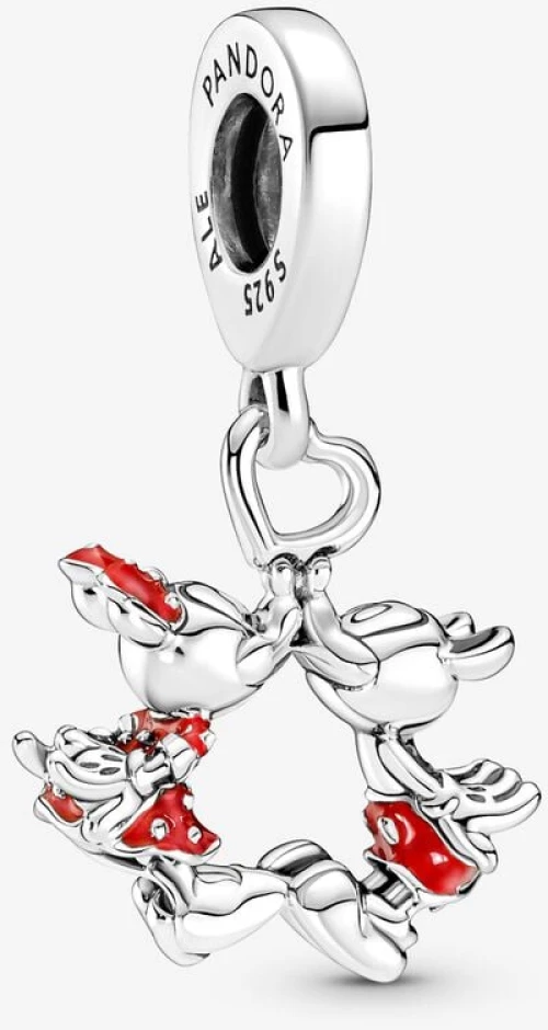 Σύμβολο Pandora Φιλί Disney Mickey Mouse & Minnie Mouse 790075C01