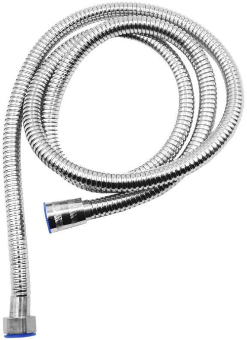 Σπιράλ Ντουζ Inox 140cm Ασημί