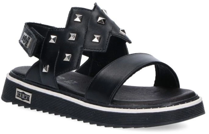 CULT SANDALO GIRLS 3-520-21220-38   BLACK