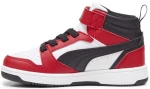 PUMA REBOUND V6 MID AC PS 393832 03 WHITE/BLACK/RED