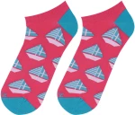 Κάλτσες Καραβάκι Φούξια Χαμηλές - 36/40 - Love Your Socks