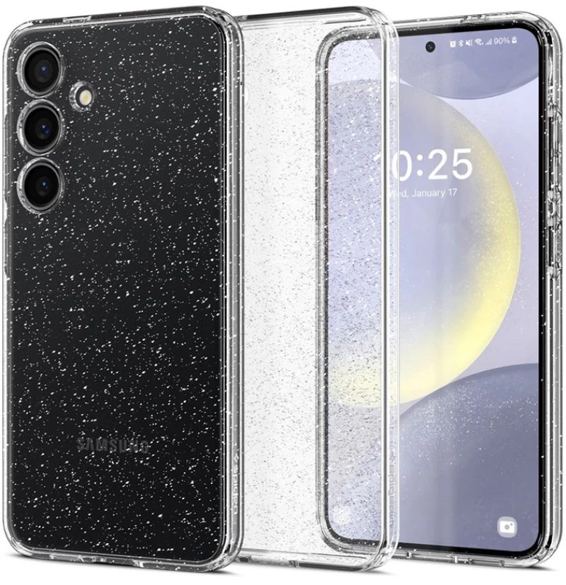 Spigen Liquid Crystal Glitter - Case for Samsung Galaxy S24+ (Transparent)