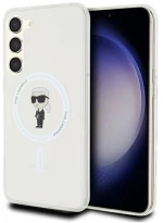 Karl Lagerfeld IML Ikonik MagSafe - Case for Samsung Galaxy S24+ (transparent)