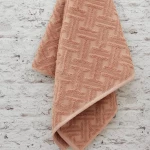 Πετσέτες σετ 3 τεμ dusty blush Liolios Home 2317 MILANO