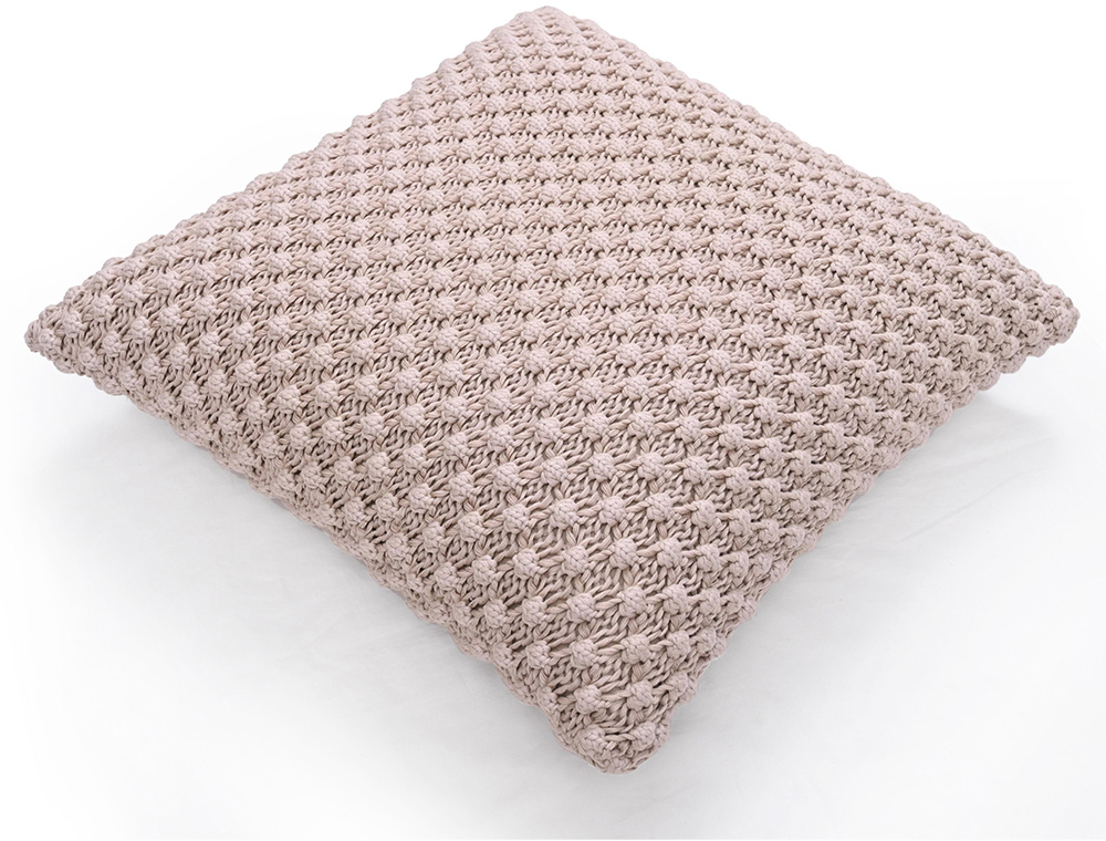 Μαξιλάρι sandy brown 50x50cm Liolios Home 002440 POPCORN